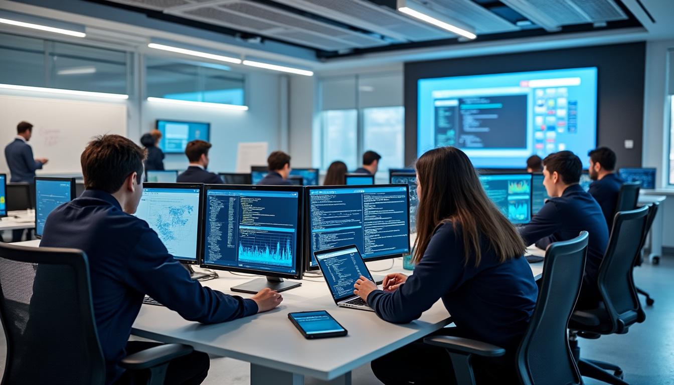 découvrez l'école informatique nexa, spécialisée dans les formations bac+2 à bac+5 en développement, cybersécurité et réseaux. rejoignez-nous pour acquérir des compétences recherchées dans un secteur en pleine expansion.